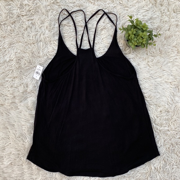 ๐HP๐ Loft Double Strap Racerback Tank ๐ Black - Picture 5 of 11
